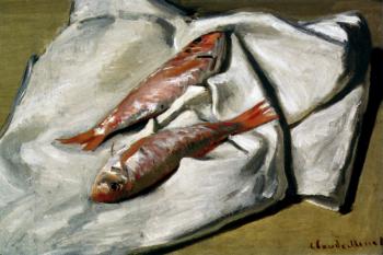 Claude Oscar Monet : Red Mullet